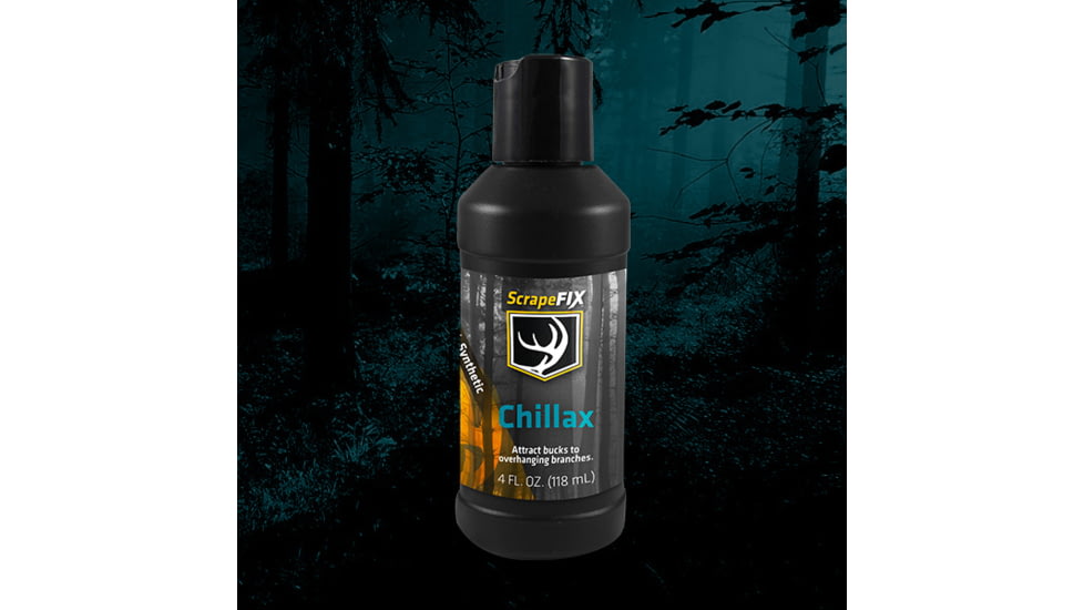 ScrapeFix Chillax Attractant Liquid, Black/Multi, SF-CLAX