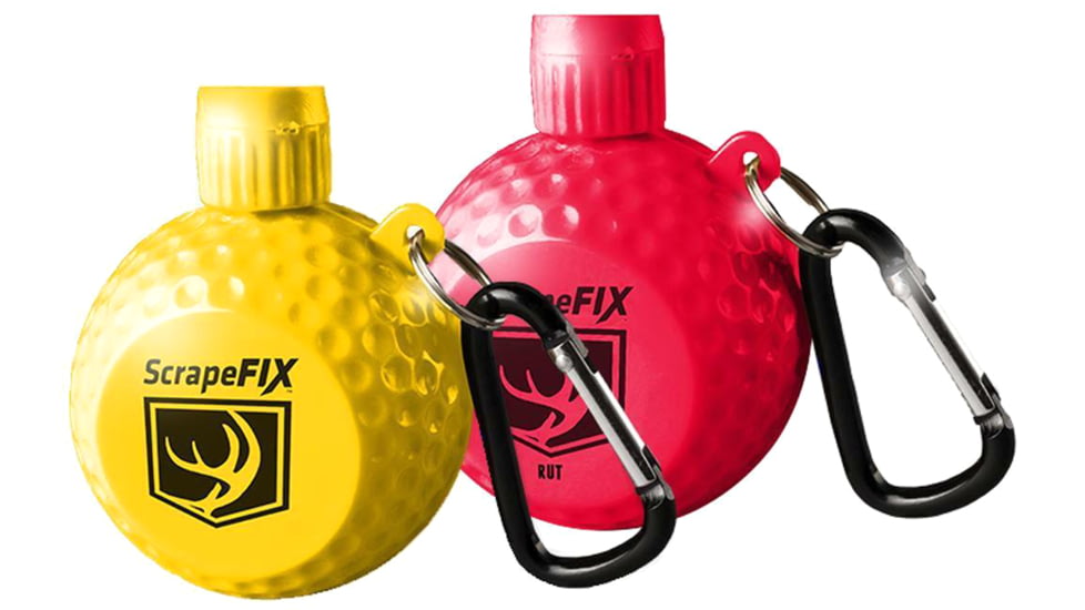ScrapeFix Combo Kit Attractant Powder, Red/Yellow, SF-COMBO
