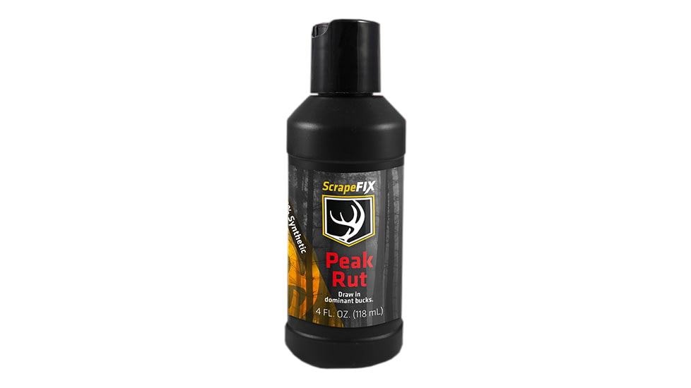 ScrapeFix Peak Rut Attractant Liquid, Black/Multi, SF-PKRT