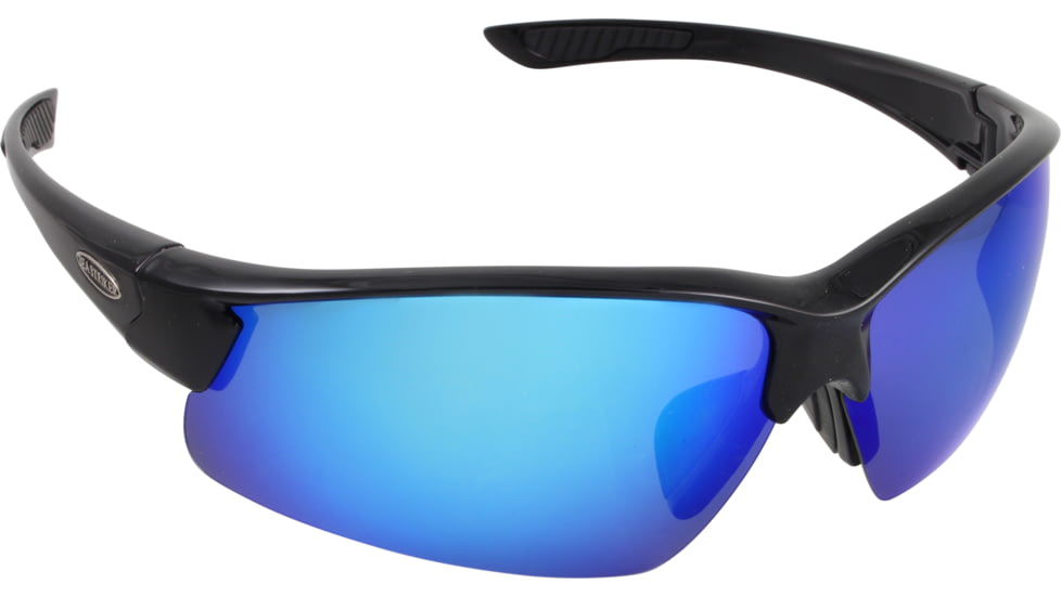 Sea Striker King Neptune Sunglasses-Blk/Blue Mirror, 24301