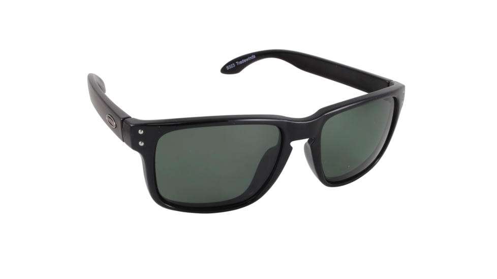 Sea Striker Tradewinds Sunglasses Black Frame Grey Polarized Lenses, 32301