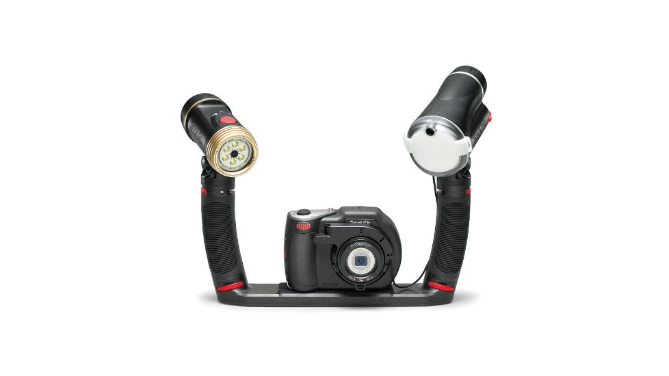 SeaLife Flex Connect Dual Tray w/ mounting screw, Black SL9904