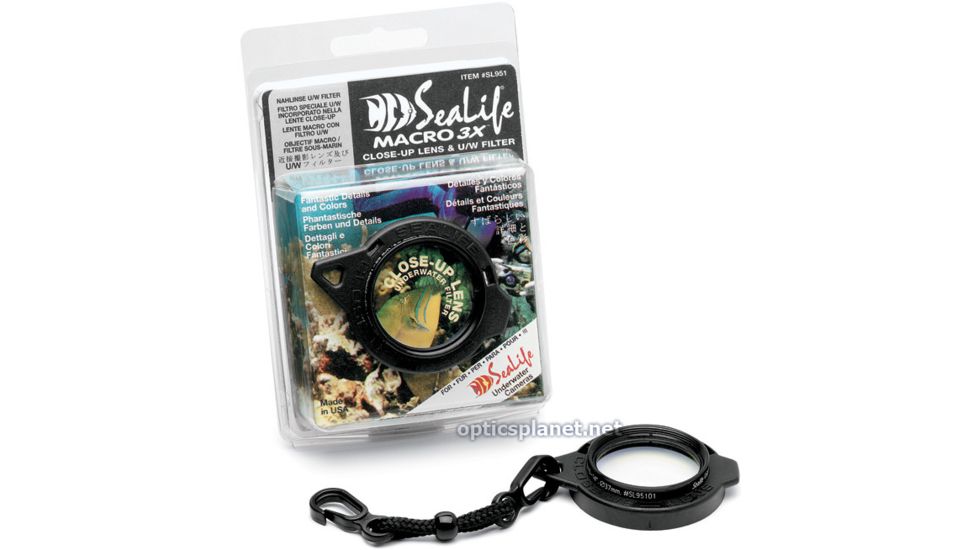 Sealife SL951 ReefMaster 3x Close-up lens / UW filter (fits all cameras)