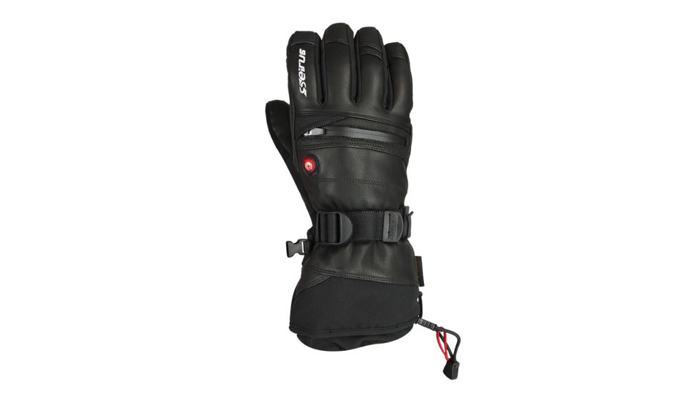 Seirus Heat Touch Hellfire Glove, Mens, Black, Small, 1083.1.0012