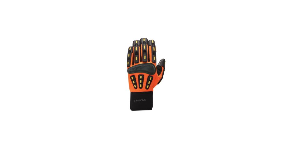 Seirus HWS Workman Gripper Glove &quot; Mens, Hi-Vis Orange, Extra Large 4006653