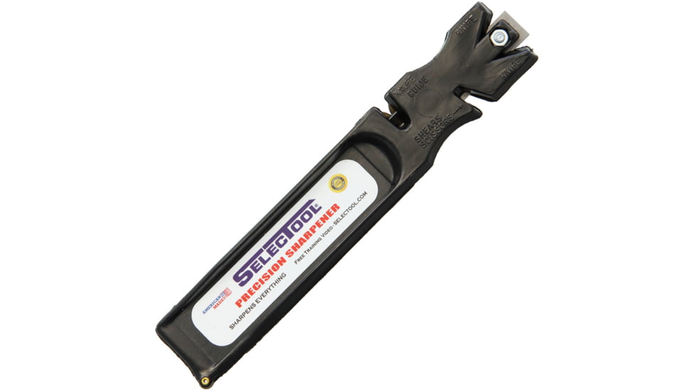 Selectool SelecTool Master Sharpener, 6.75 overall, Black plastic handle, SELECTOOL MS