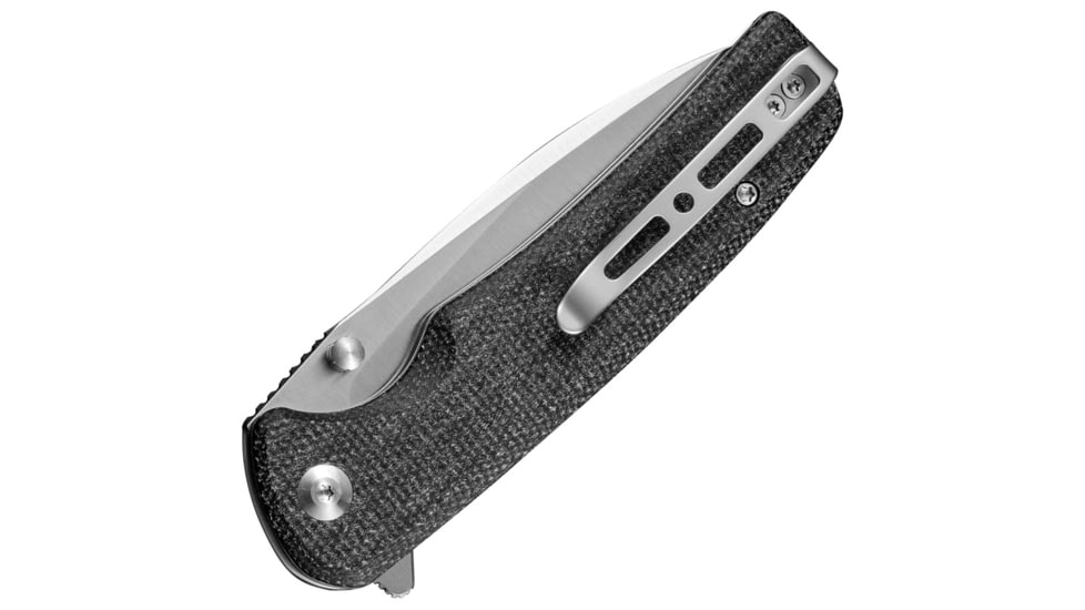 SENCUT Sachse Button Lock Micarta