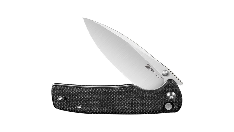 SENCUT Sachse Button Lock Micarta