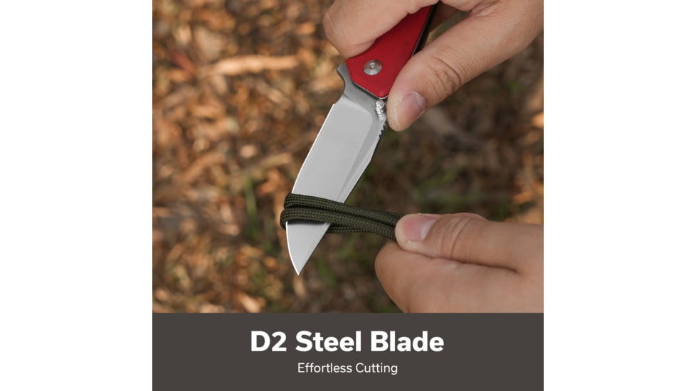 SENCUT Sylor Linerlock Red G10