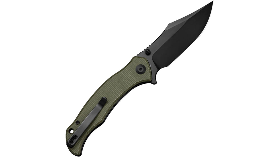 SENCUT Tauron Linerlock Olive Mic, S250603
