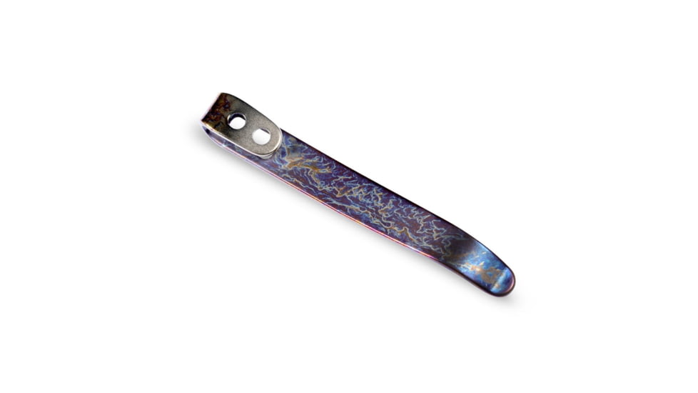 SENCUT Two Flamed Titanium Clips - T002A