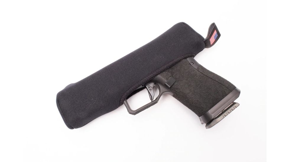 Sentry 17RD01BK Slide Boot Red Dot Large Frame Pistol Rug Black