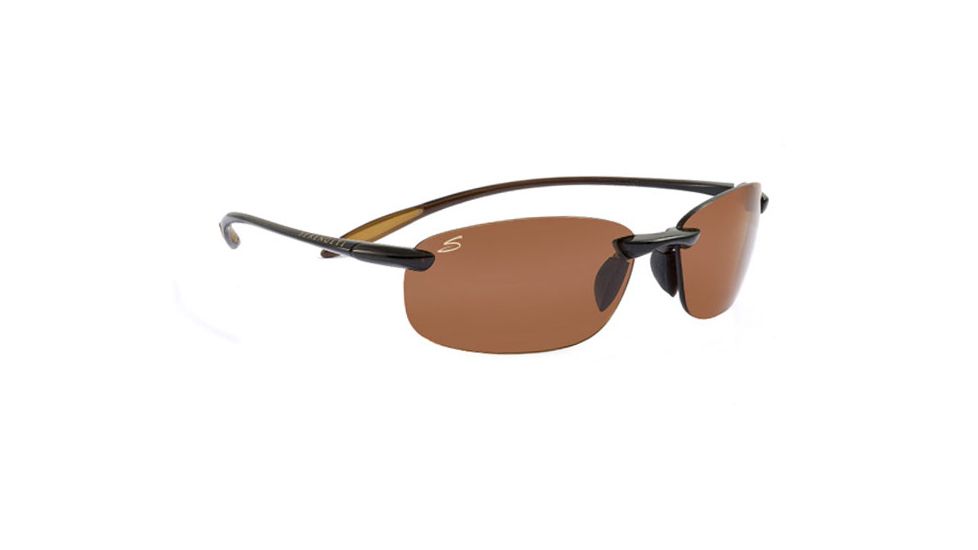 Serengeti Nuvola Progressive Rx Sunglasses, Shiny Brown Frame 7360