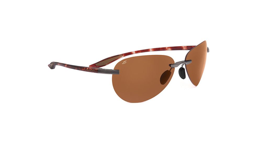 Serengeti Azione Sunglasses Shiny Tortoise Frame Polar Phd Drivers Lenses 7536