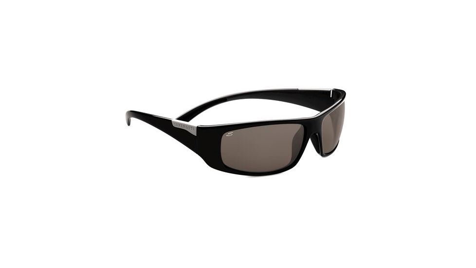 Serengeti Fasano  Sunglasses, Shiny Black Gray 7751PR