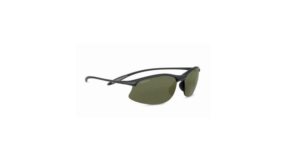 Serengeti Maestrale Single Vision Prescription Sunglasses, Sanded Dark Grey Frame, 8451SV