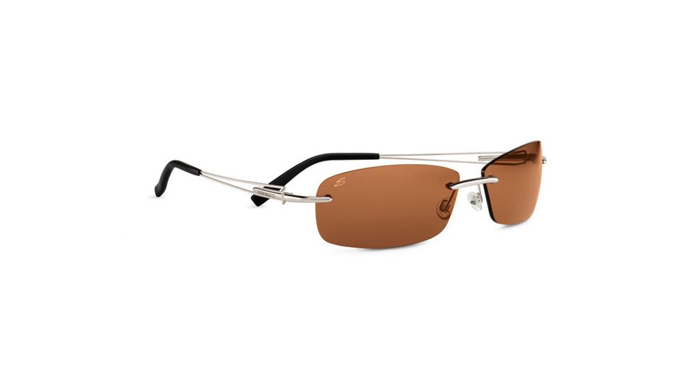 Serengeti Mare Rx Sunglasses 7349 Shiny Silver