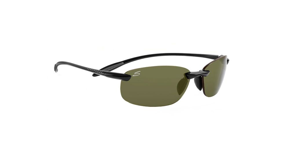 Serengeti Nuvola Progressive Rx Sunglasses Shiny Black Frame 7718