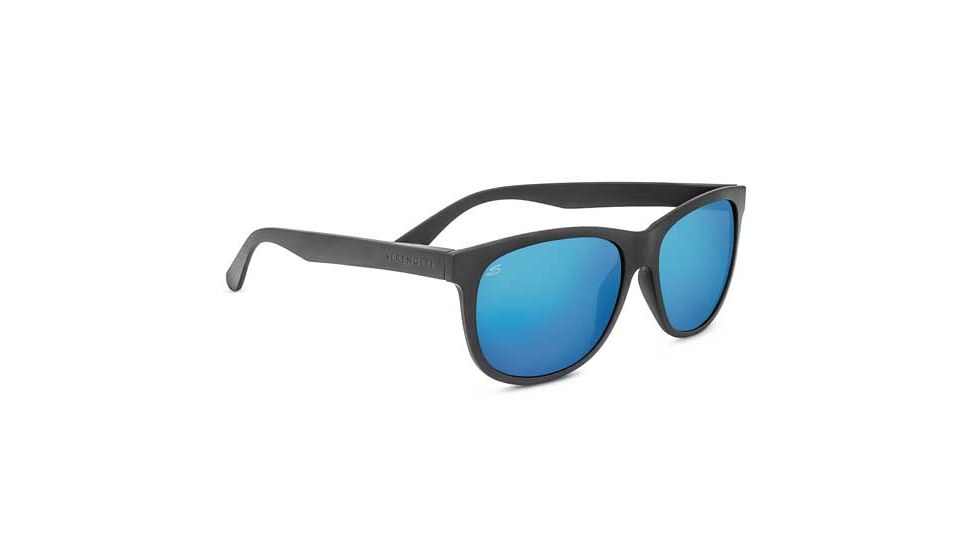 Serengeti Ostuni Sunglasses, Sanded Dark Gray, Polarized 555nm Blue 8362