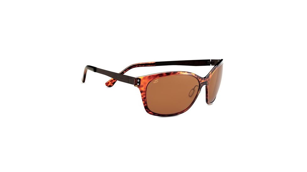 Serengeti Sara Sunglasses, Shiny Dark Tortoise 7833PR