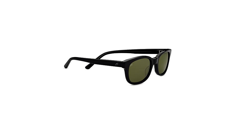 Serengeti Serena Single Vision Prescription Sunglasses, Black Grey Tortoise Frame-7777SV
