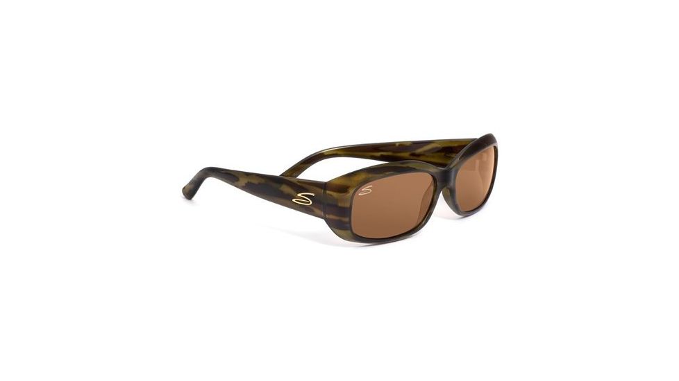 Serengeti Bianca Rx Sunglasses Dark Stripe Tortoise Frame