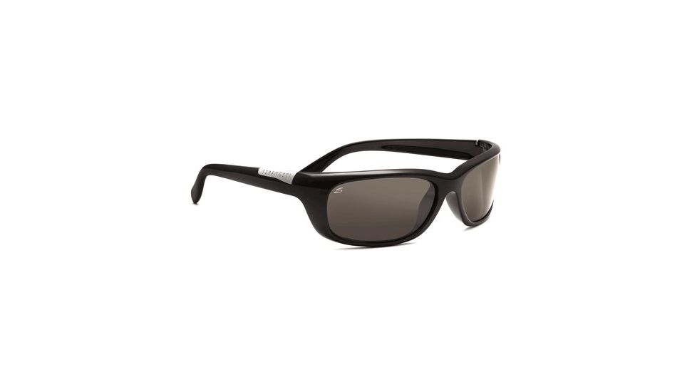 Serengeti Verucchio Rx Sunglasses, Shiny Black Frame, 7440