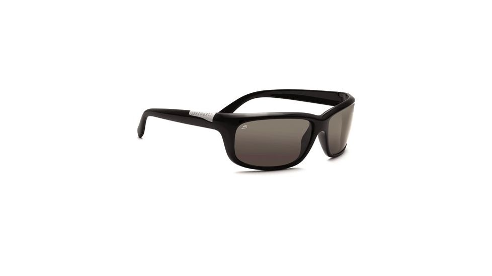 Serengeti Vetera, Shiny Black Frame, Polar PhD CPG Lens, 7486