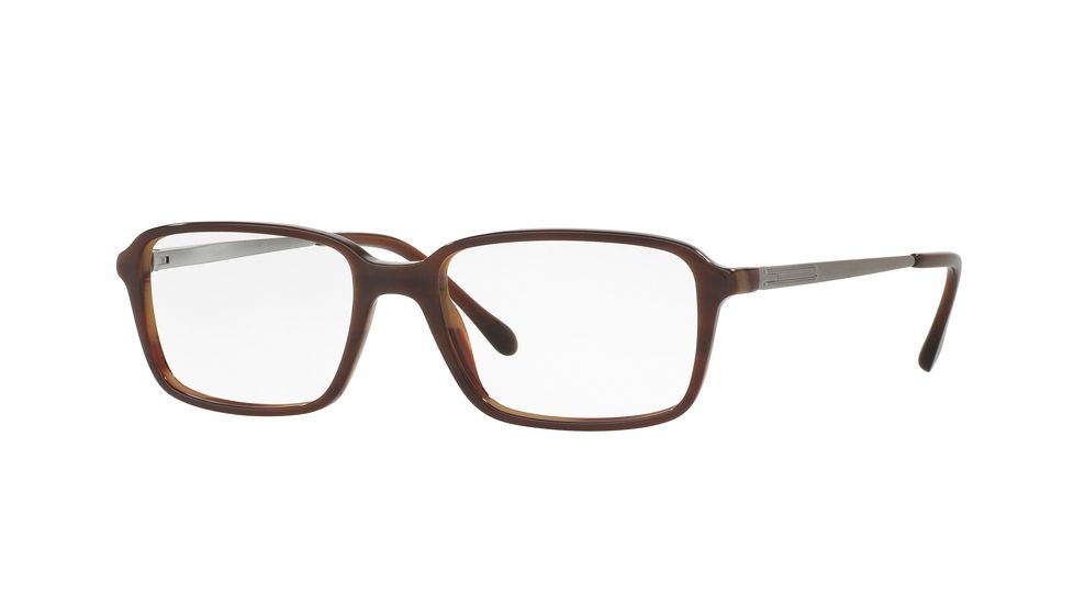 Sferoflex SF1144 Eyeglass Frames C595-53 - Marble Brown Frame