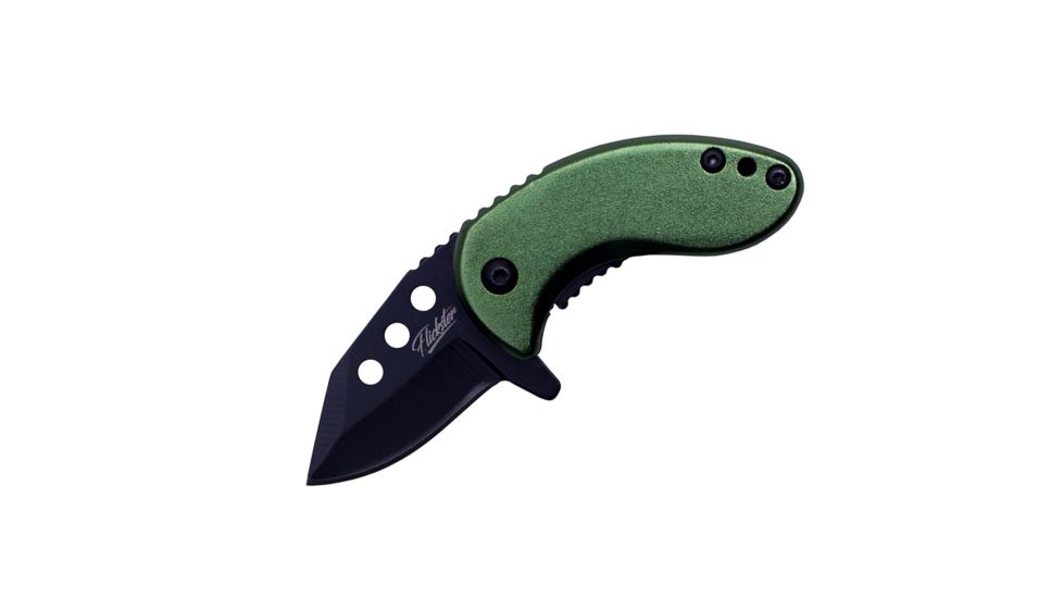 Shadow Cutlery Flickster Knive , 1-3/4in Stainless Steel Blade, Green, SH2010GR