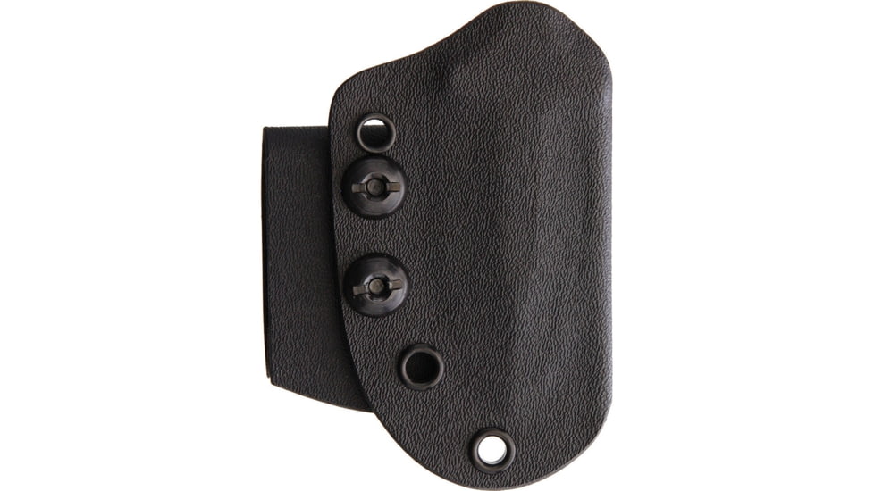 Shadow Tech 2.5 inch Push Dagger, 5in overall, 2.5in black powder coated 8670 steel dagger blade, Black textured G10, Black, STK1001BT