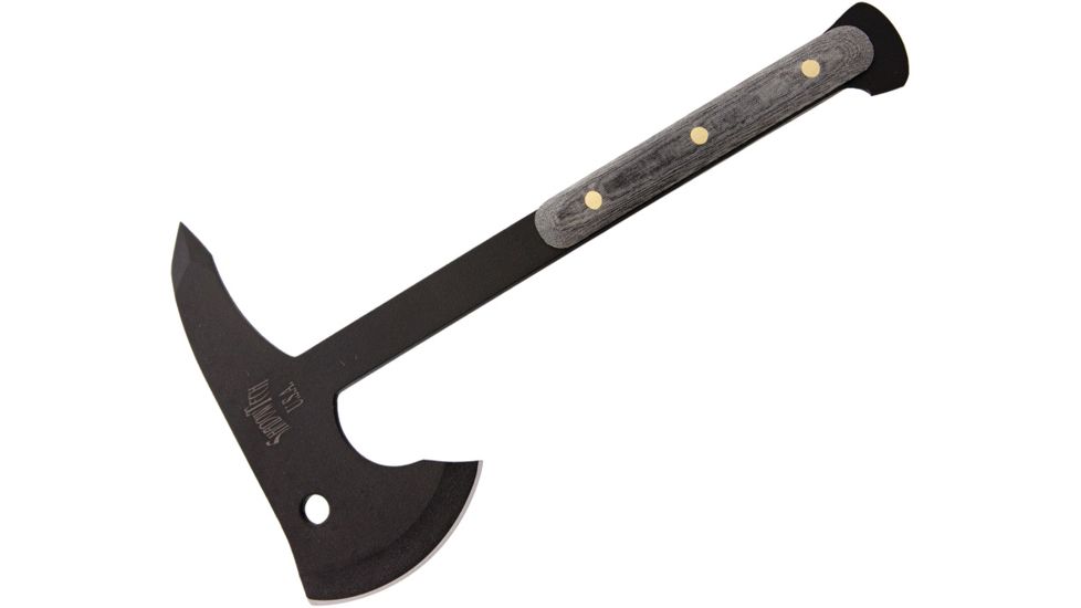 Shadow Tech Shadow Hawk Axe, 7in, Black, Canvas Micarta Handle STK131BM