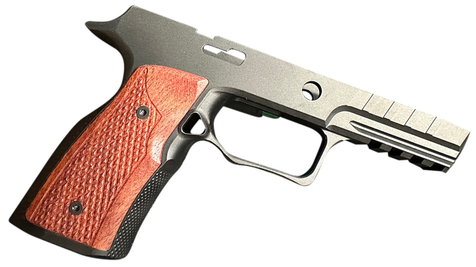 Sharps Bros. Sharps SIG Sauer P320 Improved Pistol Grip Module, Black w/ Cherry, SBGM09