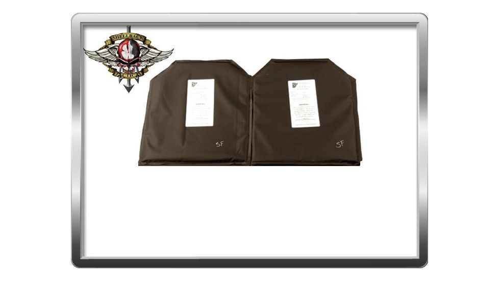 Shellback Tactical Banshee Soft Armor Package - 2 Torso Front/Back, Black SBT-BANA-T