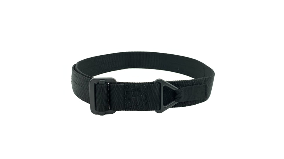 Shellback Tactical Riggers Belt w/ Hook-and-loop Buckle, Black, Medium, SBT-8000-BK-MD
