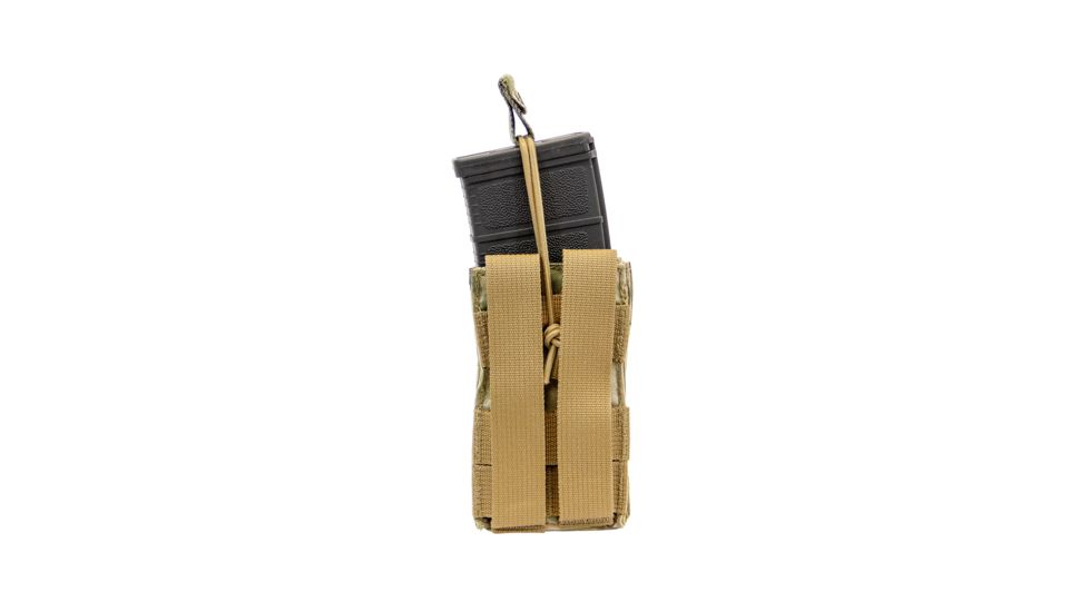 Shellback Tactical Single M4 Open Top Rifle Mag Pouch, Multicam, One Size Fits Most GSA-M4SOMP-MC