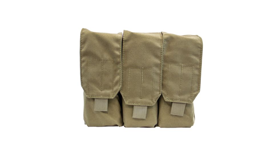 Shellback Tactical Triple Stacker M4 Rifle Mag Pouch, Ranger Green, One Size Fits Most GSA-M4TSMP-RG
