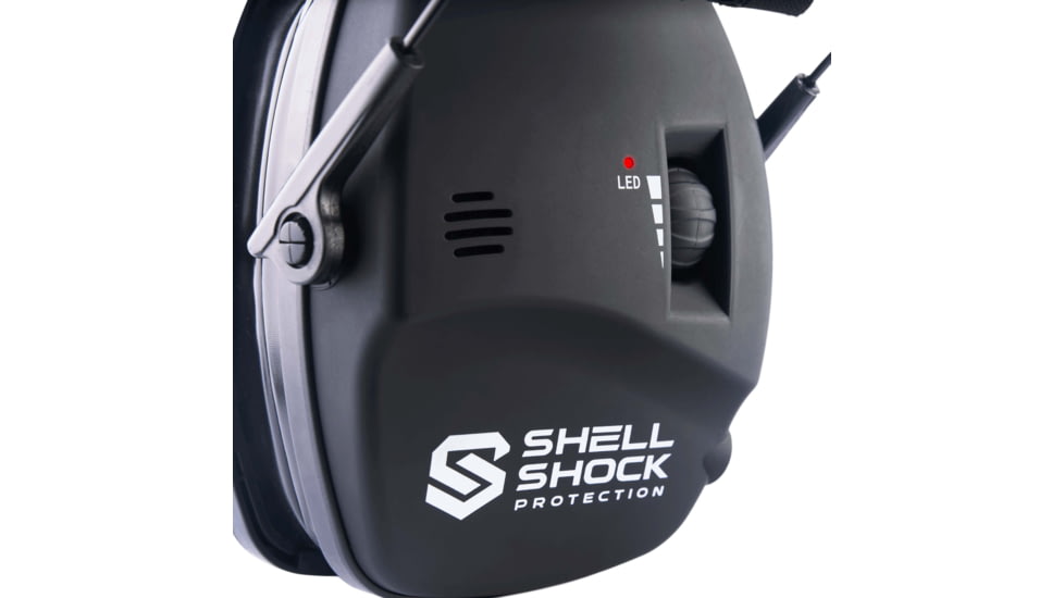 Shellshock Protection Premium Eye &amp; Ear Combo Protective Ear Muffs