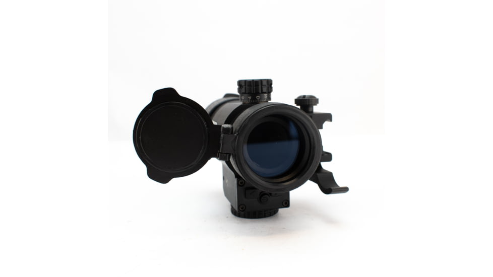 Shepherd Scopes Deadshot 40-LR Red Dot Scope, with Side Laser 40mm Objective, Black anodized RD0003