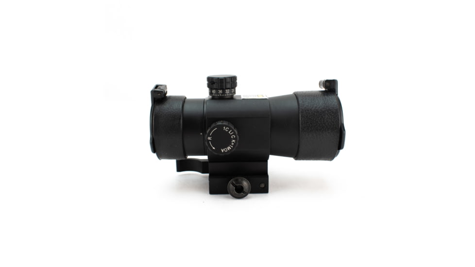 Shepherd Scopes Deadshot 40-LR Red Dot Scope, with Side Laser 40mm Objective, Black anodized RD0003