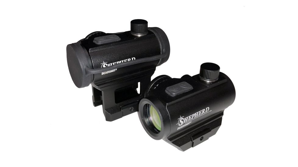 Shepherd Scopes Shepherd Deadshot 2 3 MOA Micro Red Dot Sight, Black anodized, Small Deadshot 2