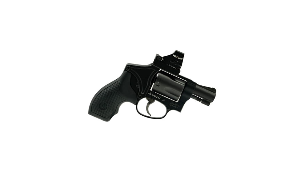 Shield Arms Revolver Optic Conversion R.O.C., Fits S&amp;W 442/642/432/43C/351C, RMSc Footprint, Aluminum Construction, Anodized Finish, Black, Includes Mounting Hardware, SA-ROC-442-RMSC,