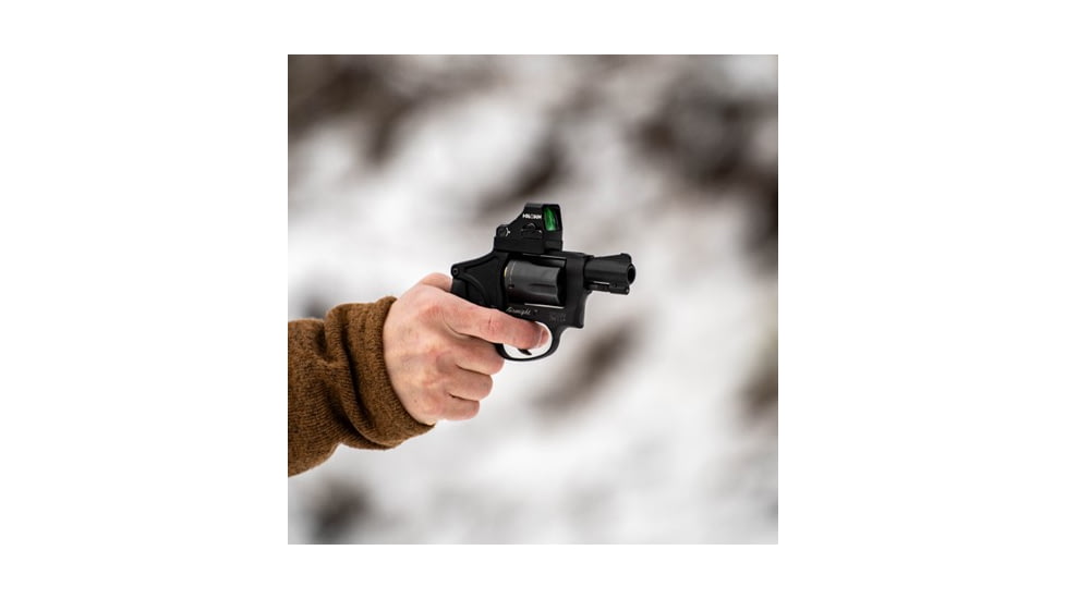 Shield Arms Revolver Optic Conversion Red Dot Sight Mount, RMS Footprint, Black, SAROC442RMSC