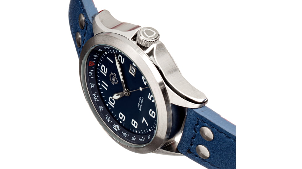 Shield Palau Diver Watch w/Date - Mens, Blue/Blue, One Size, SLDSH104-3