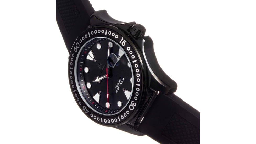 Shield Shield Freedive Strap Watch w/Date, Black, One Size, SLDSH115-6