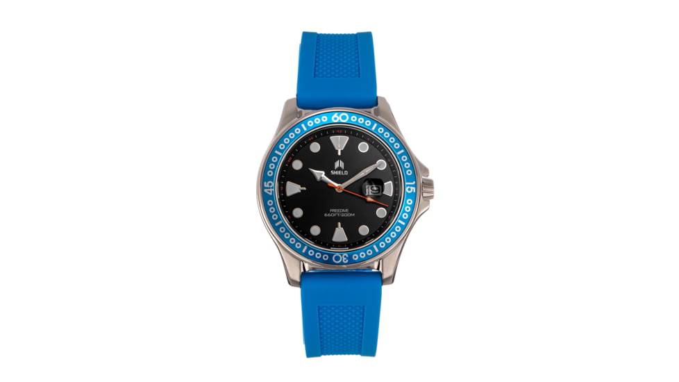 Shield Shield Freedive Strap Watch w/Date, Light Blue, One Size, SLDSH115-5