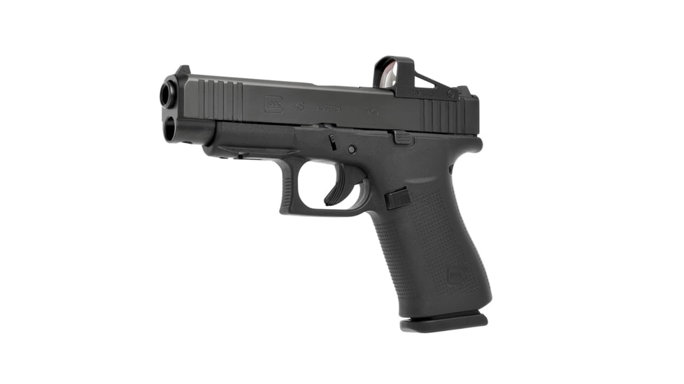 Shield Sights Compact Reflex Mini Red Dot Sight, 4 MOA Dot Reticle, RMSC-4MOA Glass Lens, Black, RMSc-4MOA-GLASS