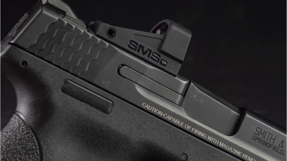 Shield Sights Compact Shield Mini Red Dot Sight, 4 MOA Dot Reticle, SMSC-4MOA Glass Lens, Black, SMSc-4MOA-GLASS