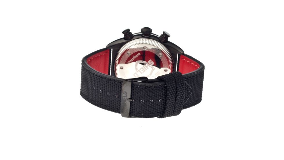 Shield Swiss Diver Mens Watch, 50ATM, Black, Black Dial SLDSH0504