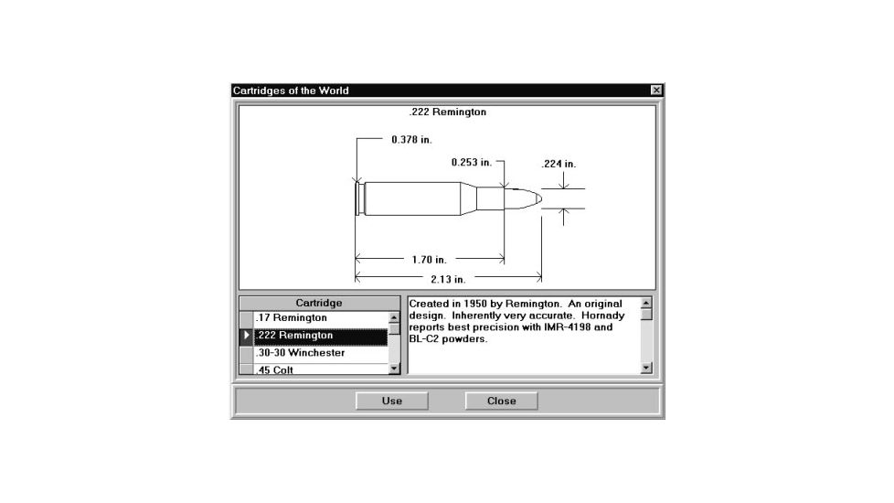 Shooting Chrony Chrony Ballistics II Software, Microsoft 32-bit Operating Systems Compatible 39525